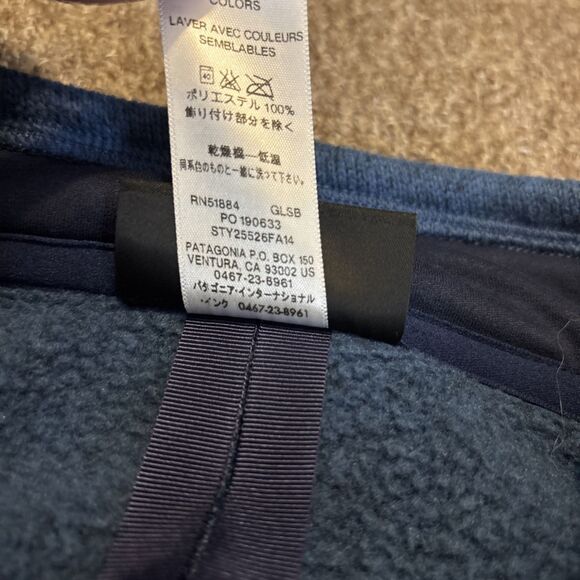 Patagonia Better Sweater Jacket 25526 Fleece -Reef Cup 2015 XL - MUST READ - Picture 9 of 11